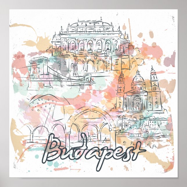 Póster Budapest (Frente)