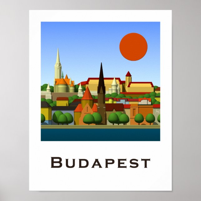 Póster Budapest (Frente)