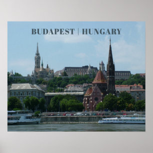 Póster Budapest custom text poster 2