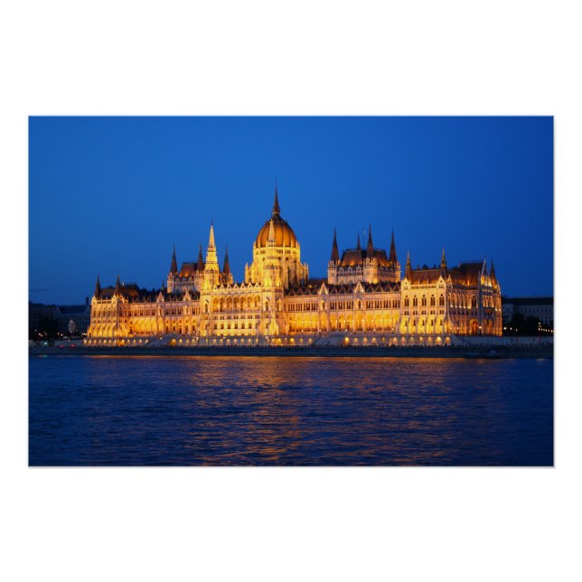Póster Budapest Hungary (Anverso)
