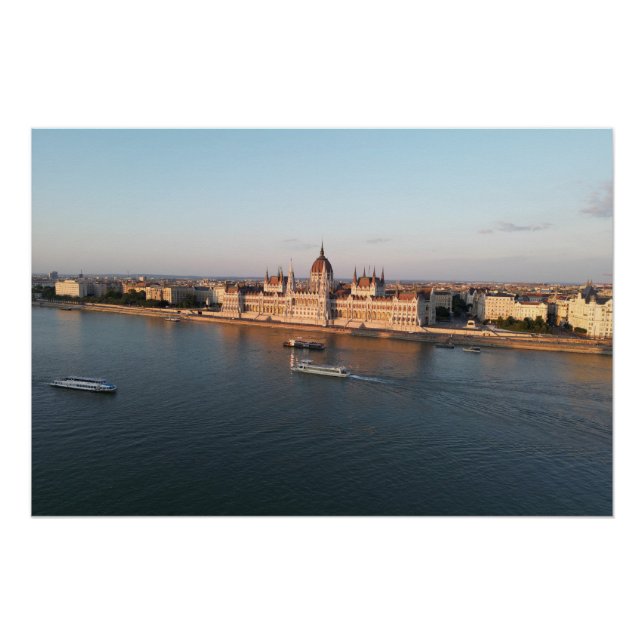 Póster Budapest Hungary (Anverso)