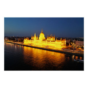 Póster Budapest Hungría