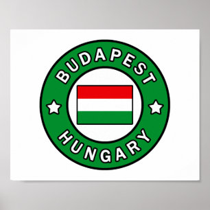 Póster Budapest Hungría