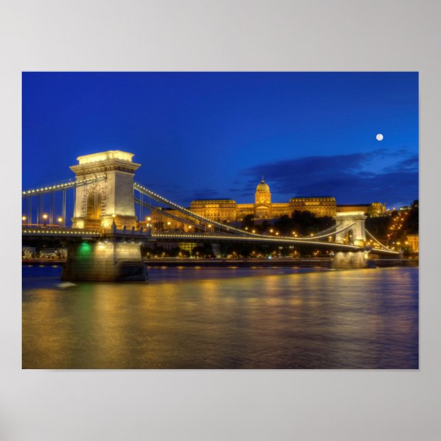 Póster Budapest, Hungría (Frente)