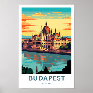 Póster Budapest Hungría Imprimir viaje