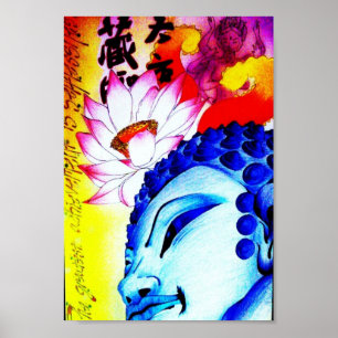 Póster buddah