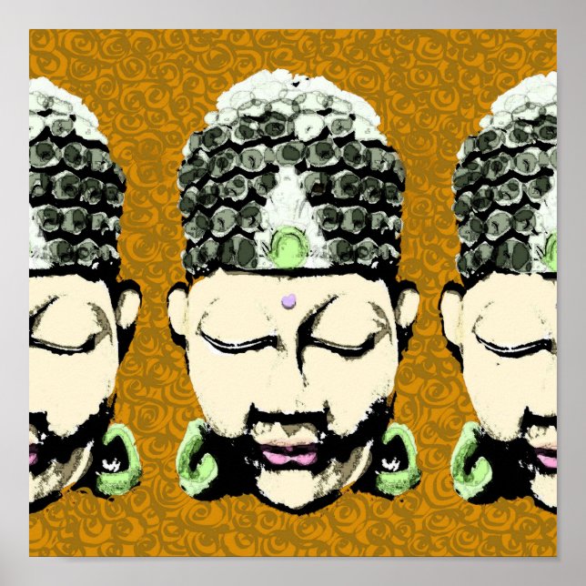 Póster buddha7 (Frente)