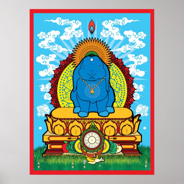 Póster BUDDHA 18x24 (Frente)