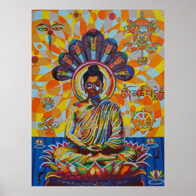 Póster buddha - 2011 (Frente)