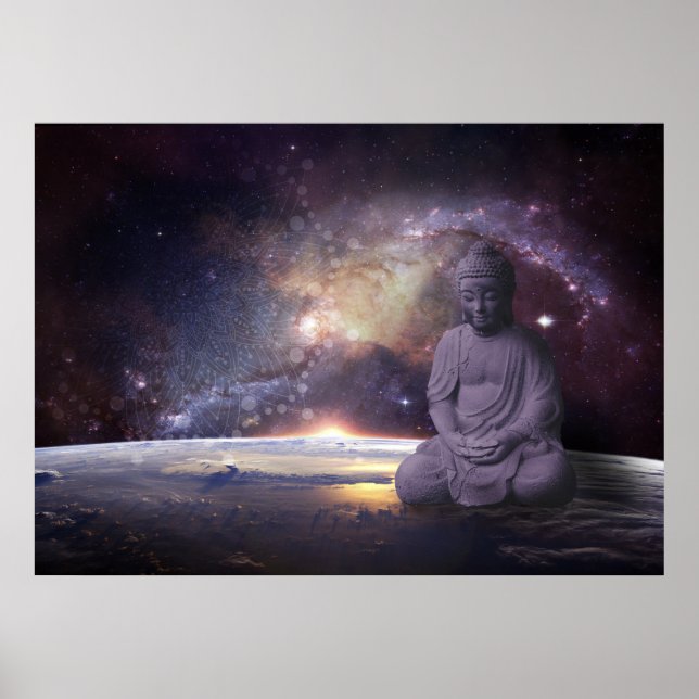 Póster Buddha Galaxy (Frente)