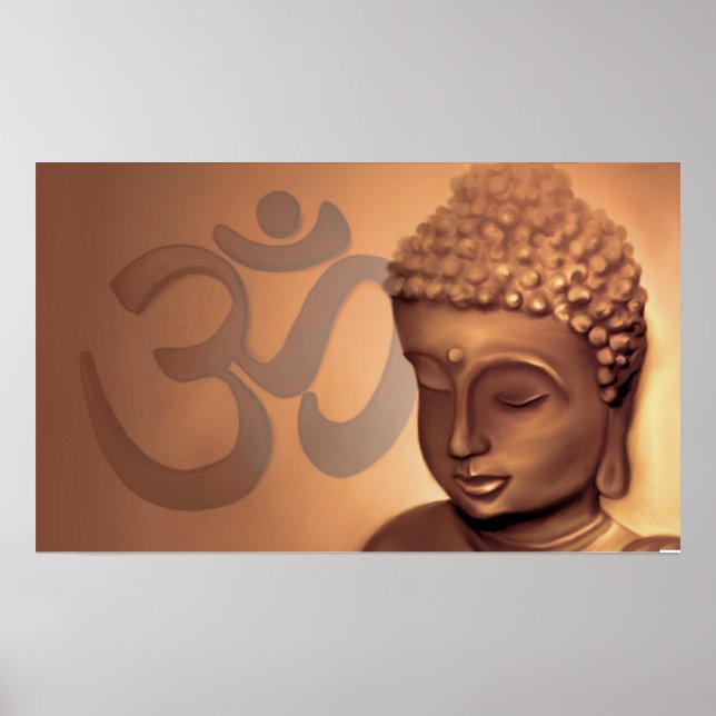 Póster Buddha om (Frente)