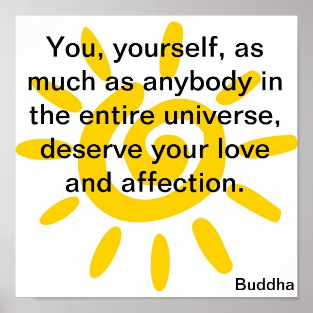 Póster Buddha Sun (Frente)