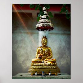 Póster Buddha's Shining Light