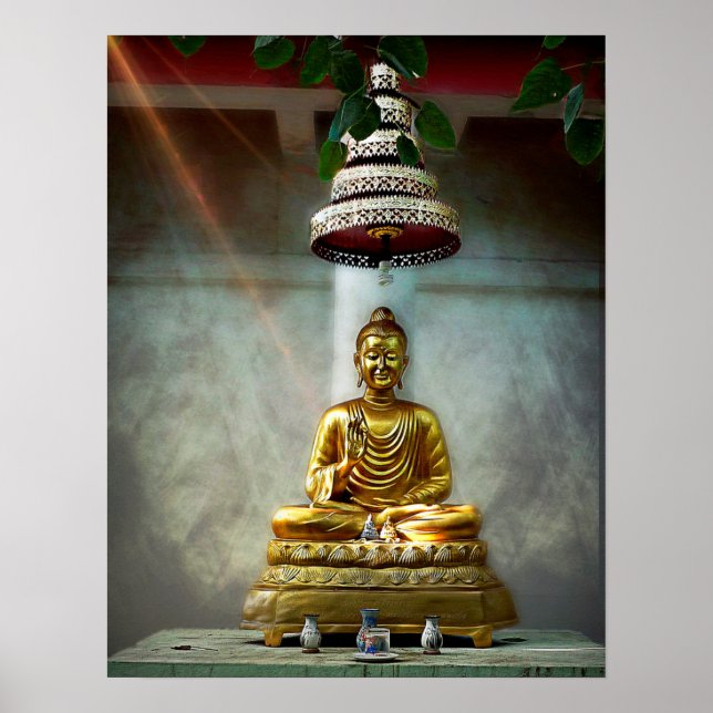 Póster Buddha's Shining Light (Frente)