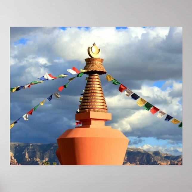 Póster Buddhist Stupa in Sedona, Az (Frente)