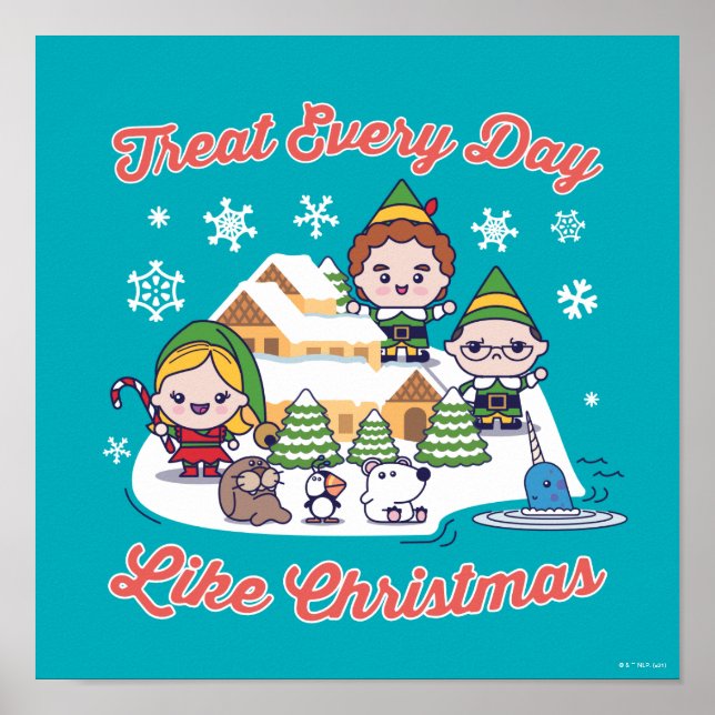 Póster Buddy the Elf Chibi Graphic (Frente)