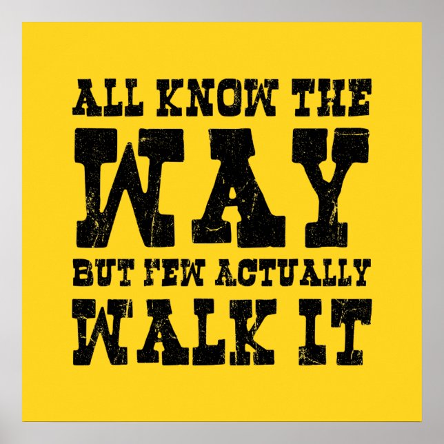 Póster Budismo zen Espaguhetti Poster de estilo occidenta (Frente)