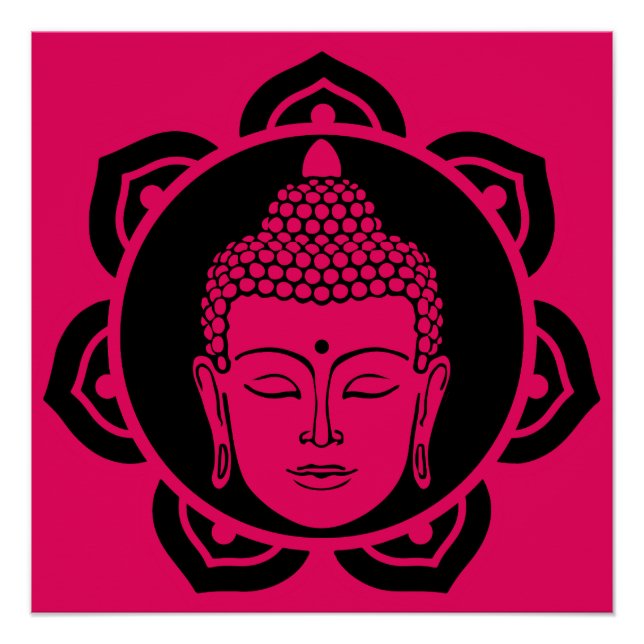 Póster Budista de Nirvana (Anverso)