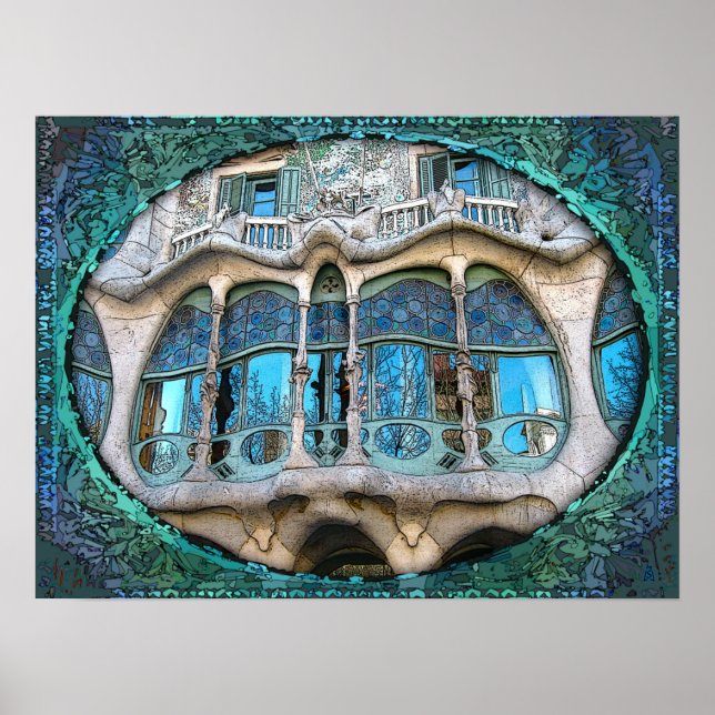 Póster ¡Buen Gaudí! (Impresión Bella Artes) (Frente)