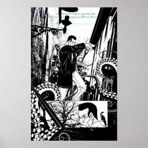 Póster Buen hombre en una tormenta - El Reino Oscuro