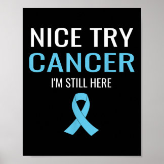 Póster Buen intento de detección del cáncer de próstata