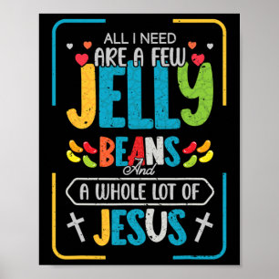 Póster Buen Jesús Divertido Adolescente Christian Jelly B