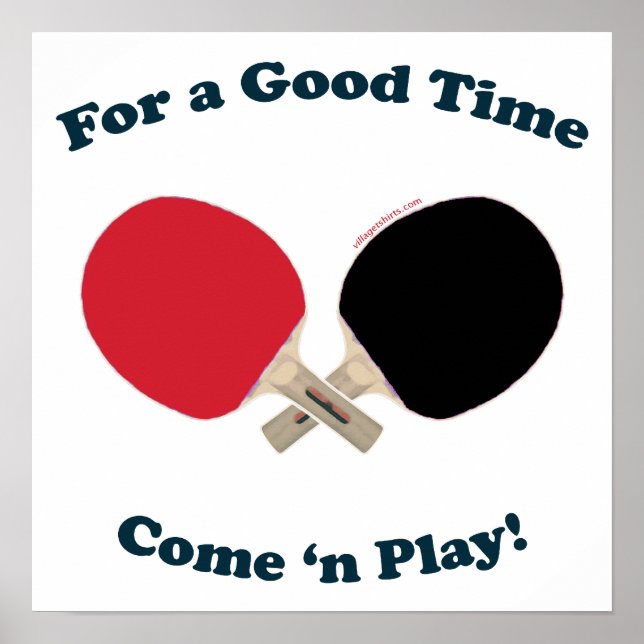 Póster Buen Momento Ping Pong (Frente)