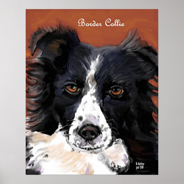 Póster Buen poster de borde (Frente)
