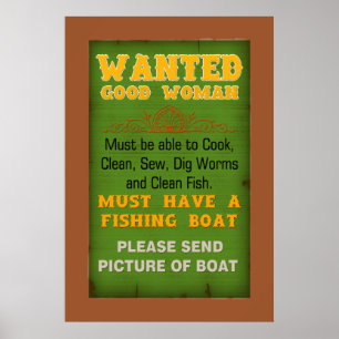 Póster Buen poster querido de la mujer