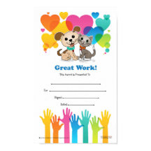 ¡Buen trabajo! (Certificado de apreciación nº 03)