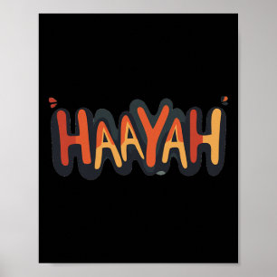 Póster Buen Traje De Llanto De Haayah Para Los Amantes De
