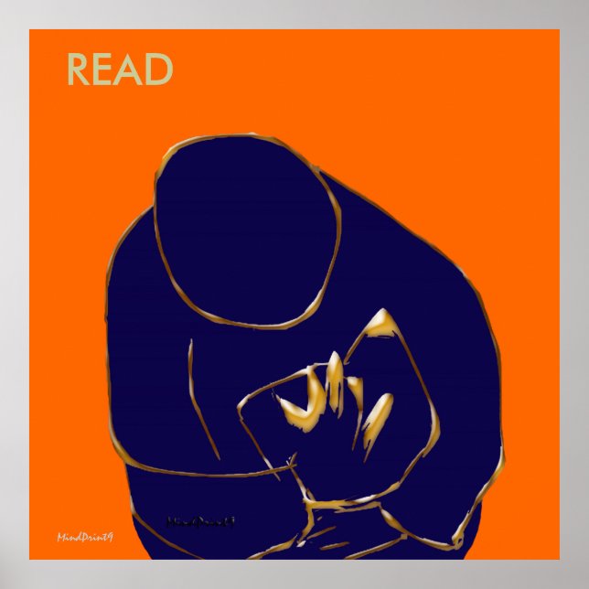 Póster Buena lectura (Frente)