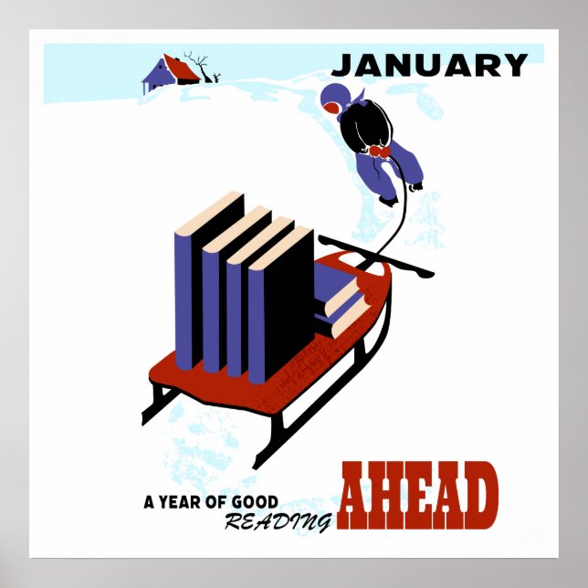 Póster Buena lectura antes del Poster WPA (Frente)