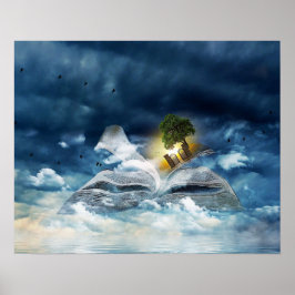 Póster BUENA LECTURA POSTERS: "Leer es celestial"