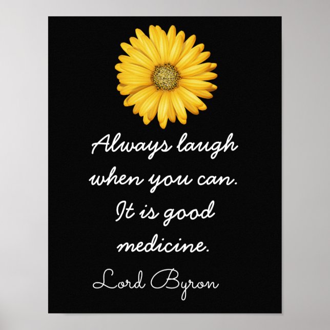 Póster Buena medicina para la risa — _ Art Print_ (Frente)