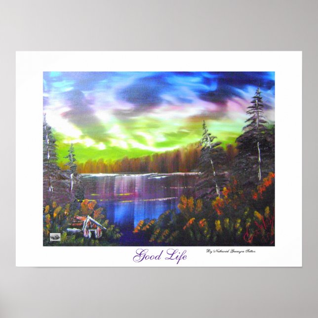 Póster Buena vida (Frente)