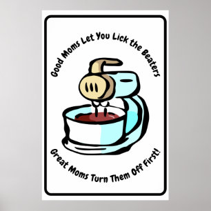 Póster Buenas mamás te dejan lamer al Poster de los Beate