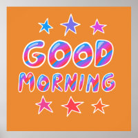 BUENAS MAÑANAS Coloridas Guay & Fun Stars