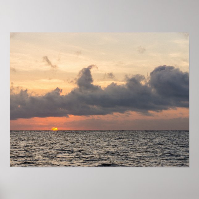 Póster Buenas mañanas playa de Folly (Frente)