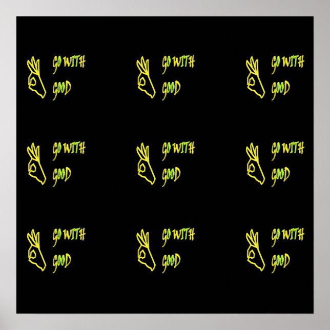 PÓSTER BUENAS MANOS DE PAZ JUNTOS AMAN LA FELICIDAD DE LA (Frente)