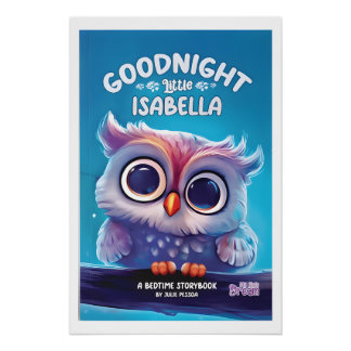 Póster Buenas noches pequeña Isabella