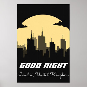 Póster Buenas noches poster