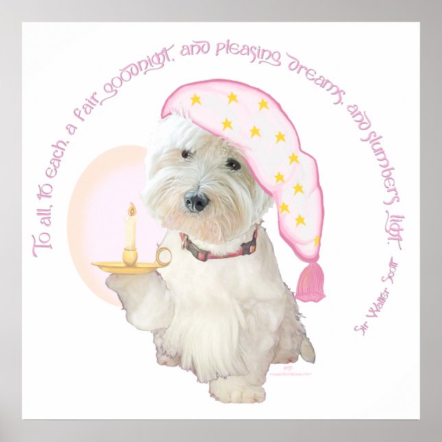 Póster Buenas noches Rosa (Frente)