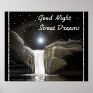 Póster Buenas noches Sweet Dreams