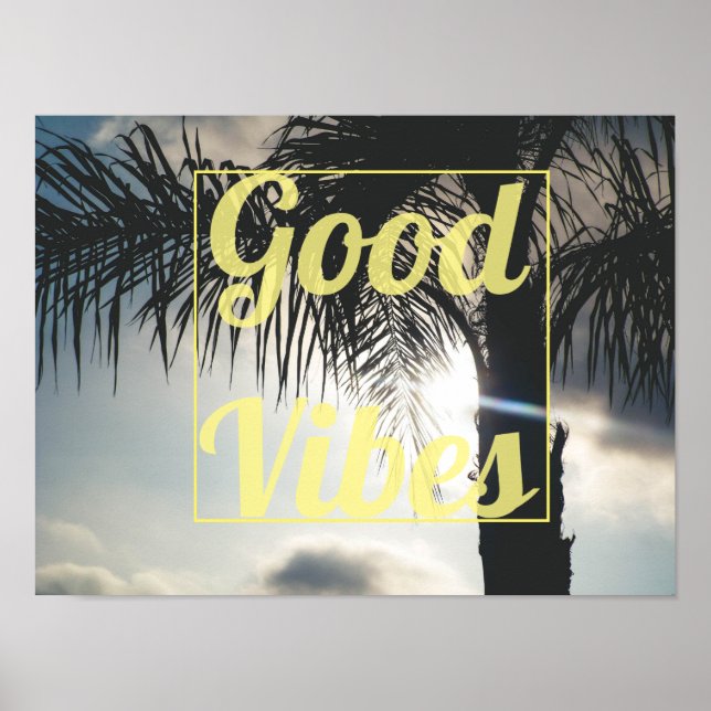 Póster Buenas vibraciones (Frente)