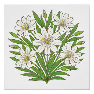 Póster Buenas vibras de primavera 