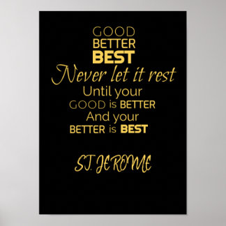 Póster Bueno, Mejor, Mejor Poster