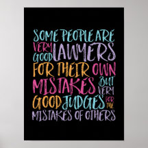 Buenos abogados y jueces por errores Inspiradores