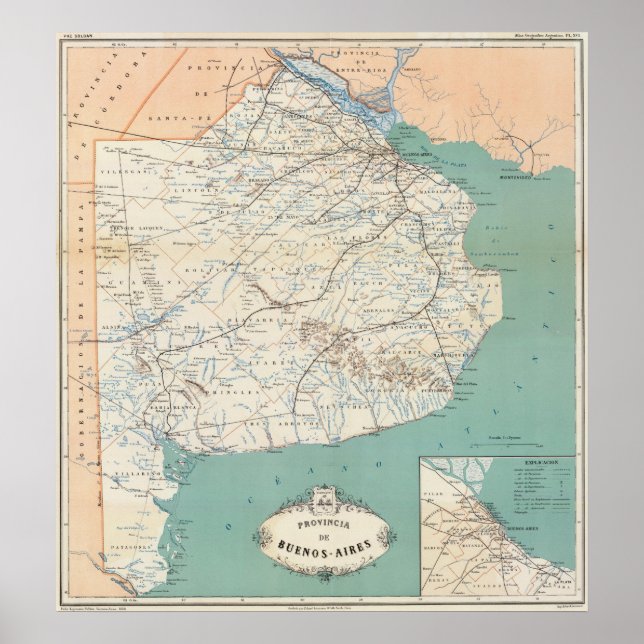 Póster Buenos Aires, Argentina (Frente)