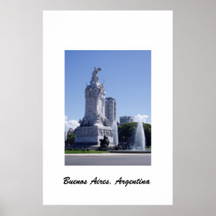 Póster Buenos Aires, Argentina Poster